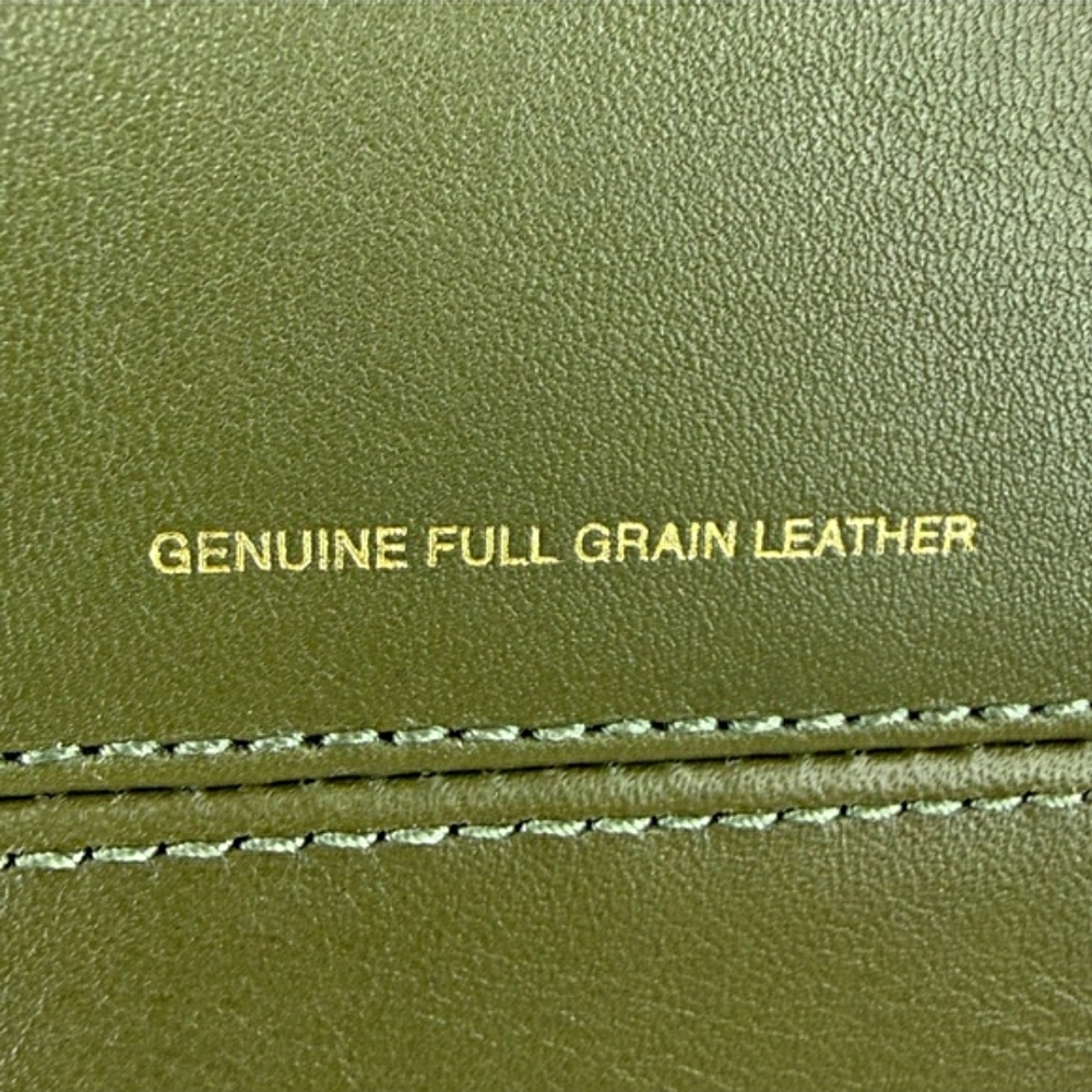 Coach Olive Green Leather Empire Carry All Shoulder Bag (NWOT) - Picture 9 of 16